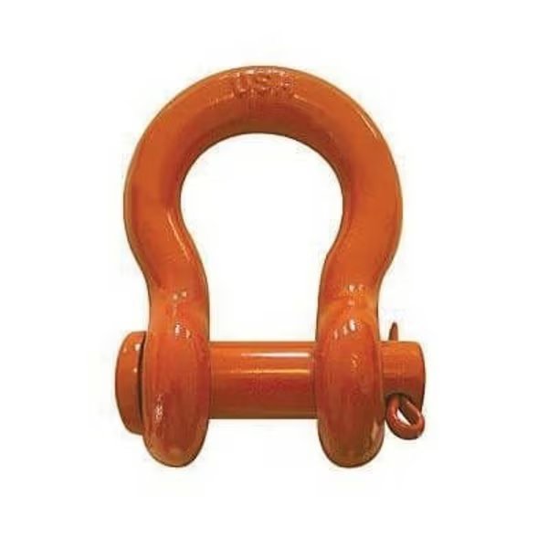 Anchor Shackle, Super Strong, 14 Ton, 114 In, 138 In Pin Dia, Round Pin, 463 In Inner Length, Cm, Mfr#: M356P